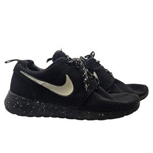 Nike Black White Lightweight Speckled Running‎ Shoes Sneakers Womens Size 7